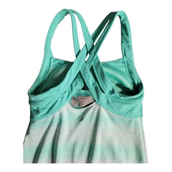 Athleta Stride Crunch And Punch Tank Top Mint Green Women's Size Small - Picture 7 of 15